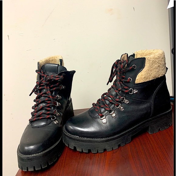 Steven Madden black construction stylist boots - Picture 6 of 6